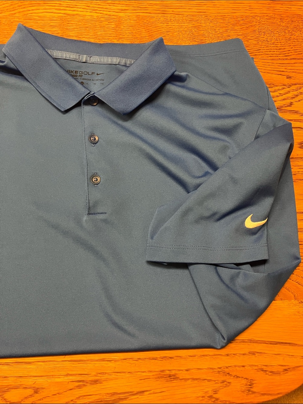 Nike Men’s XL Short Sleeve Polo Golf Shirt Standard Fit Nike Golf Royal Blue
